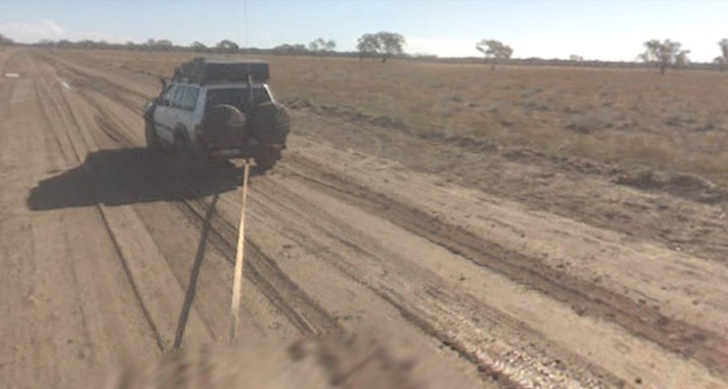 Illustration for article titled Google Street View Car Stuck In Mud Down Under